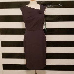 Fitted Charcol Gray Jones Wear Dress Size 6 NWT
